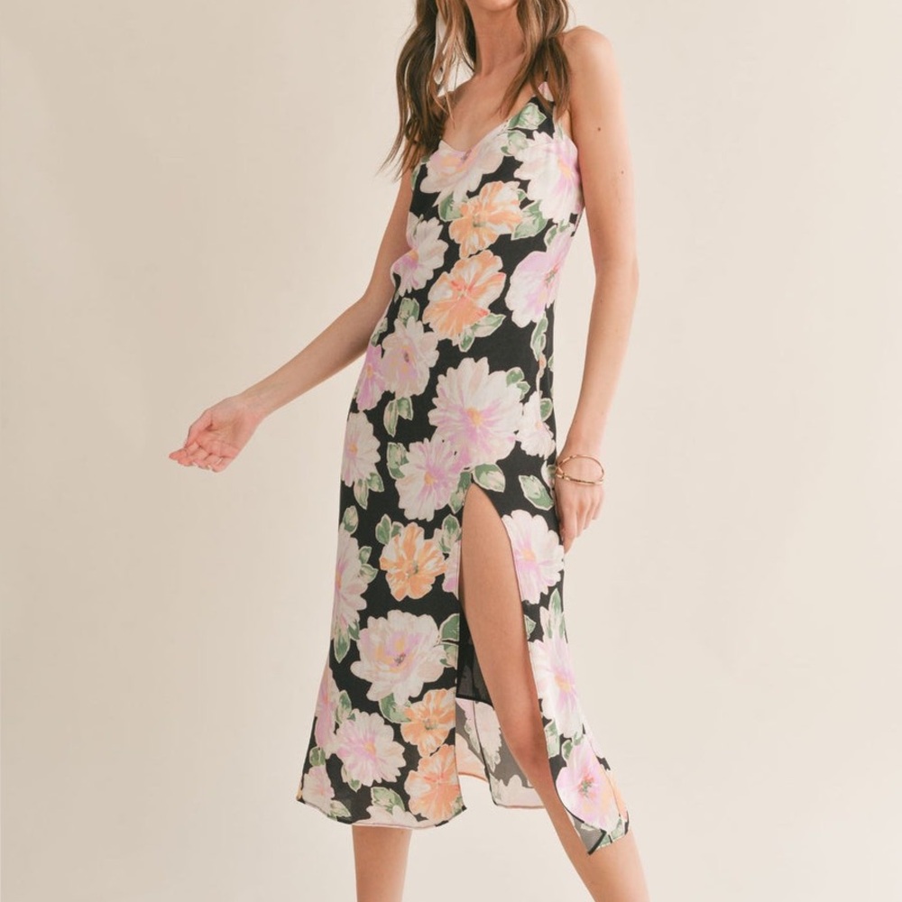 Sage the Label Floral Slip Dress